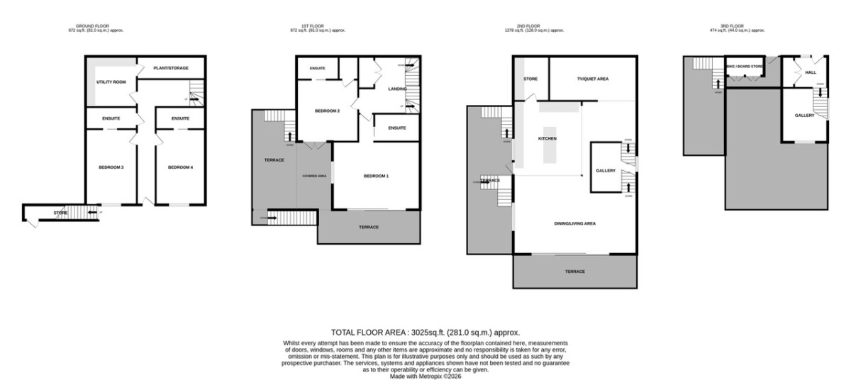 The Watch House Floorplan
